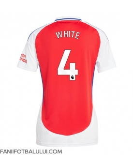 Arsenal Ben White #4 Tricou Fotbal Replică 2024-25 Femei Acasa